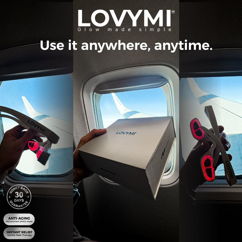 LOVYMI® | LED Eye Mask - The Ultimate 3-in-1 Solution for Dark Circles & Fine Lines